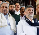 Hectic activity in K'taka Cong: Shivakumar camps in Delhi; Siddaramaiah meets supporters