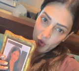 Shruti Haasan receives a special photo frame as gift but with a fun twist