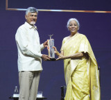 Chandrababu Naidu Receives Business Reformer of the Year Award