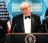 Trump pushes ballroom plan after shooting