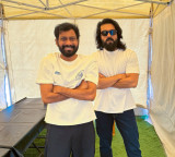 Ram Charan and Buchi Babu Sanas Special Photo Before the Storm