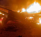 Private bus catches fire in Telangana's Medak, no casualties