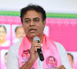 KTR responds on Kavitha party