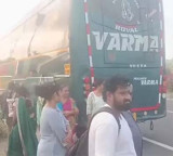 Varma Travels Passengers Stranded Near Vijayawada After Bus Breaks Down