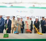 Chandrababu Naidu, Ashwini Vaishnaw lay foundation for Google Cloud AI Hub in Vizag
