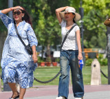 Telangana like a furnace of fire Four people died due to sunstroke and lightning