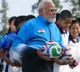 FIFA chief Infantino applauds PM Modi's football session in Sikkim