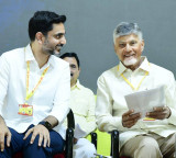 Chandrababu appreciates Nara Lokesh