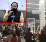 Fuel Crisis In Telangana Rumors And Bulk Buying Trigger Shortage says Minister Uttam Kumar Reddy