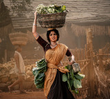 Anupama Parameswaran's look as Kandula Sulochana Rani in pan-Indian film 'Bhogi' released