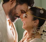 Actor Bellamkonda Sai Sreenivas weds Kavya in a traditional ceremony in Tirumala