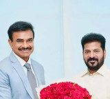 TG new DGP CV Anand meets CM Revanth