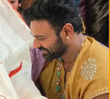 Bellamkonda Sai Srinivas ties the knot with Kavya Reddy in traditional Tirumala ceremony