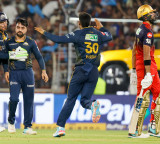 RCB all out for 155 runs against Gujarat Titans