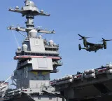 USS Gerald Ford Aircraft Carrier Returns from Middle East Amid Iran Tensions