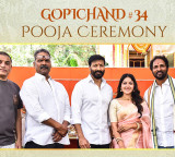 Gopichands New Movie Launched Grandly