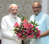PM Modi extends birthday greetings to VP Radhakrishnan, praises his deep commitment to democratic values