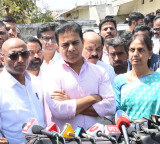 KTR meets BRS leader in jail, accuses Congress government of vindictive politics