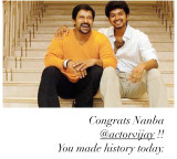 Vikram tells Vijay: You made history today!
