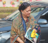 Vasundhara Raje calls BJP wins mandate for developed India