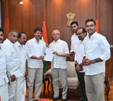 TVK leader Vijay meets Governor, stakes claim to form government in TN