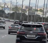 CM Revanth Reddy’s convoy travels in regular traffic in Hyderabad