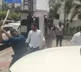 Telangana: BJP men attack BRS MLA’s office, damage car in Karimnagar
