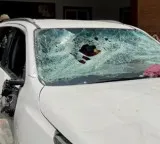 Paadi Kaushik Reddy Car Vandalized at Gangula Kamalakar Office