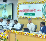 Chandrababu Sets AP Development Goals at Collectors Meeting