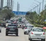 Revanth Reddy Convoy Travels in Normal Traffic