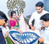 Nara Lokesh Applauds Weaver for Seamless National Flag