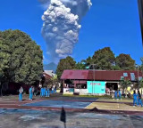 Mount Dukono Erupts in Indonesia Kills Three