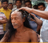 Bengal Man Baneshwar Barman Shaves Head After 15 Years Of Trinamool Congress Defeat