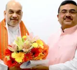 Amit Shah Arrives in Kolkata for Key Meeting on West Bengal CM