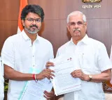 Vijay meets Governor for fourth time to stake claim for govt formation in Tamil Nadu