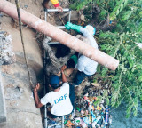 Hydra Team Rescues Woman From Moosi River in Hyderabad