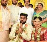 Minister Nara Lokesh Attends Wedding and Visits Kanakadurga Temple