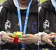 Xuanyi Geng  Sets New Rubiks Cube World Record