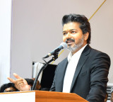 Vijay Breaks Dravidian Tradition with Dark Blazer at Inauguration