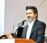 Vijay Breaks Dravidian Tradition with Dark Blazer at Inauguration