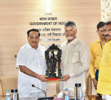 Chandrababu Naidu requests CR Patil for Polavaram Project Support