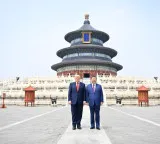 Xi, Trump visit Temple of Heaven