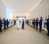 In special gesture, UAE President sees off PM Modi at airport as he emplanes for Netherlands