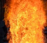 Fire breaks out in empty train coach at Hyderabad's Nampally station