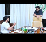 Tanish Alladi Overjoyed After Meeting Pawan Kalyan