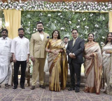 Revanth Reddy Attends Telangana High Court CJ Sons Wedding Reception