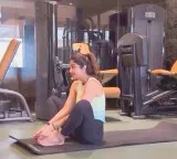 Shilpa Shetty says, she's ‘learning how to get back up literally’ as she tests her core strength