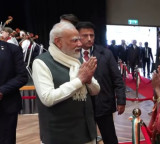 PM Modi receives warm welcome from Indian community in Norway