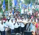 YSR Congress holds protests across Andhra Pradesh over petrol price hike