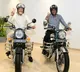 Chandrababu Naidu Rides Royal Enfield Bullet 350 Photos